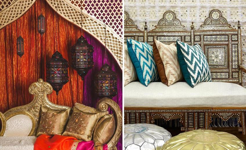 марокканский стиль в интерьере