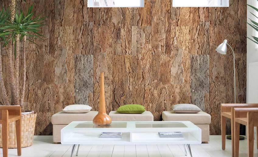 Tiles for cork wall panels