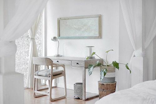 белая мебель в интерьере фото