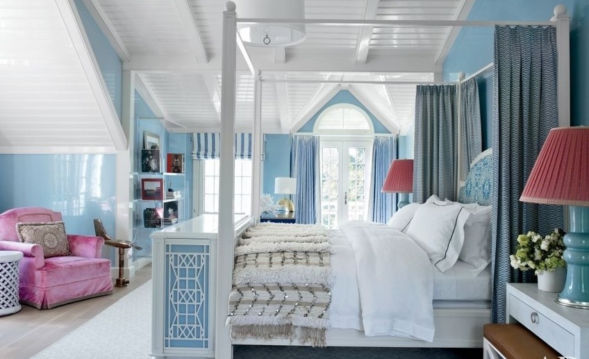 Eclectic master bedroom with vaulted ceiling beadboard ceiling and wood ceiling i g is1bt4cl9ih6yf1000000000 wx35f
