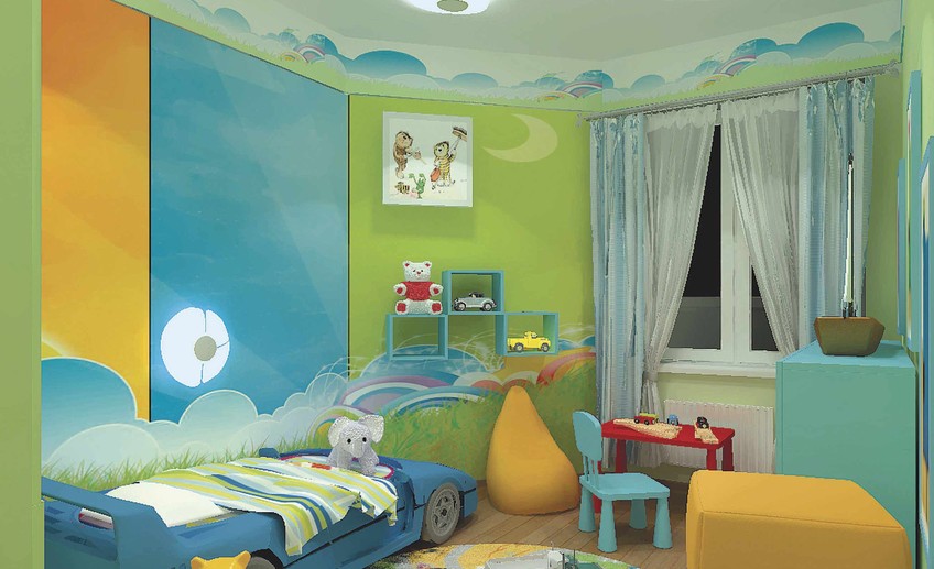 Дизайн комнаты для ребенка