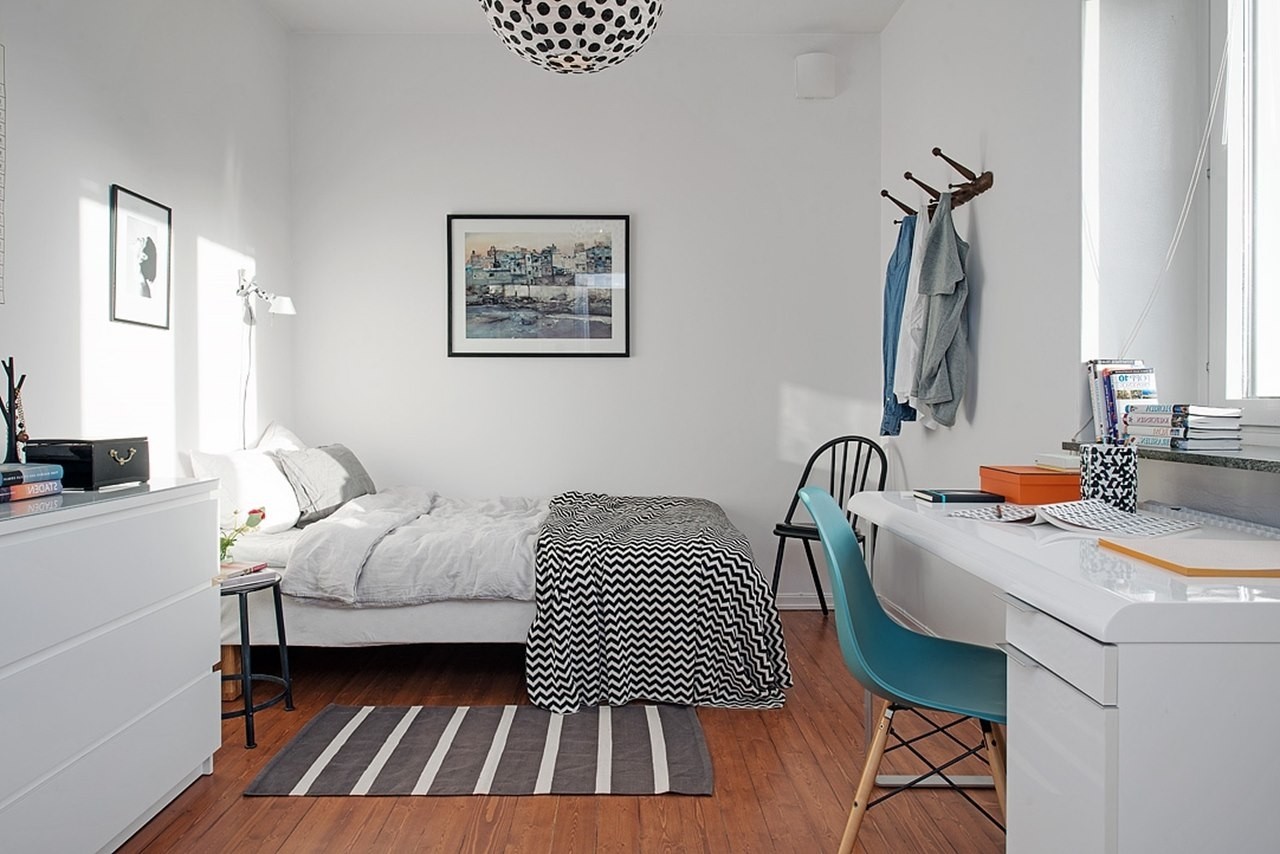Bedroom design in scandinavian style minimalism and brevity in minimalist bedroom scandinavian with regard to property