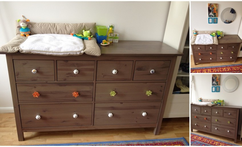 Usual dresser with changing table top