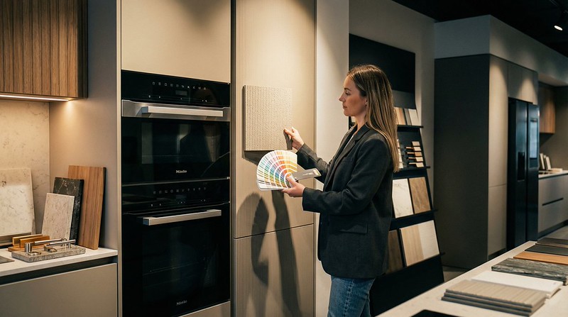 Пластиковые фасады для кухни