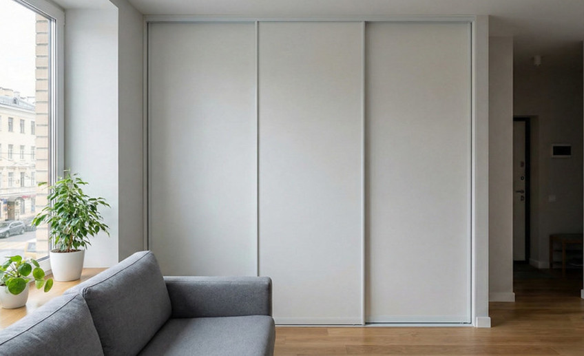 Современный встроенный шкаф