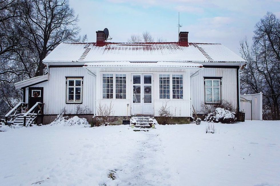 Светлый дом в Швеции, 170 м2