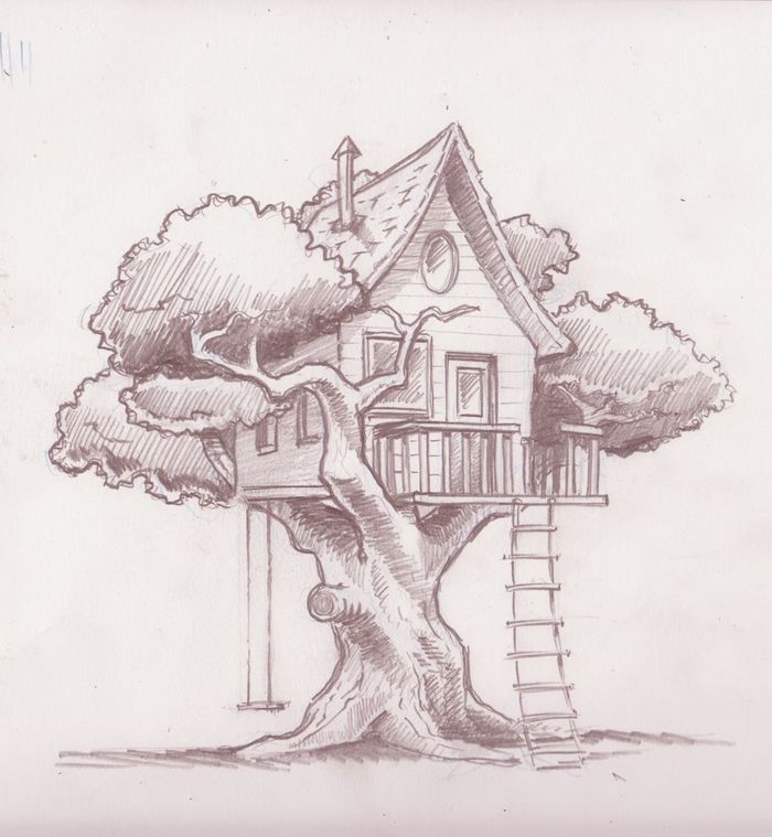 домик на дереве своими руками