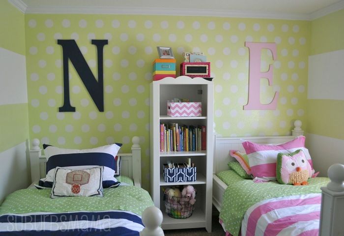 boys bedroom comely design for shared boy bedroom decoration ideas using alphabet wall decor along with blue pink stripe bedsheets and light green bedroom wall paint endearing design ideas for shared