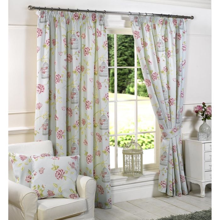 interior white fabric curtain with pink floral and green leaves on stainless steel hooks pleasing white curtains with green leaves for shower room and window