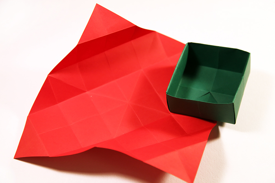 коробочка оригами