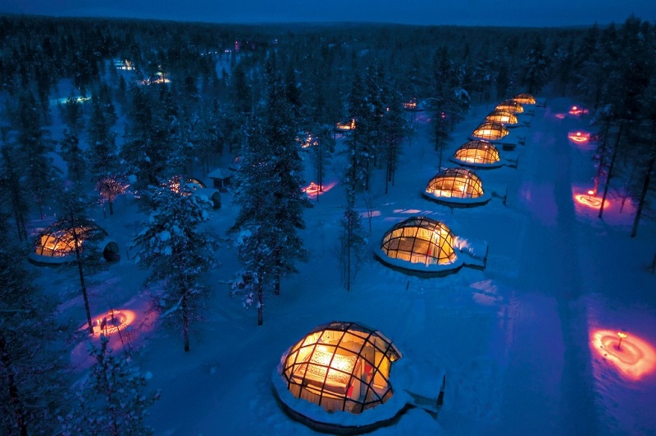 Удивительный отель в финляндии