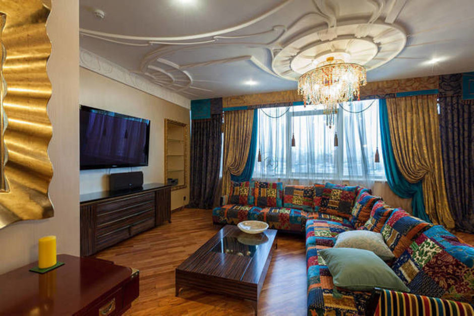 двухэтажная квартира в москве