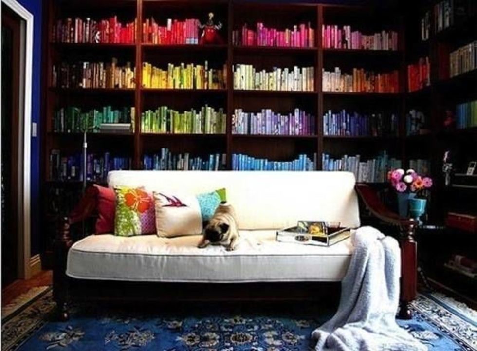 книги по цвету
