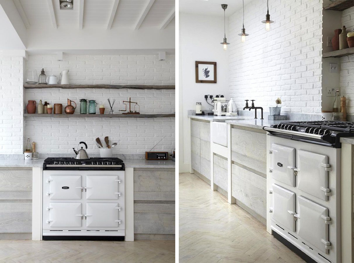 Какую плитку подобрать к белой кухне?