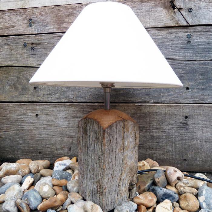 post driftwood oak lamp no 6