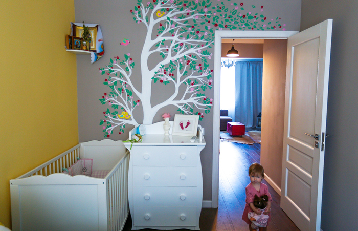 Современный интерьер детской комнаты