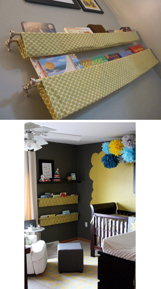 Полки в детскую комнату — как оформить и сочетать в интерьере? (45 фото)
