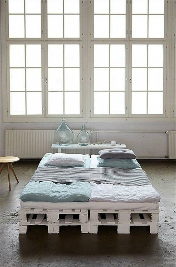 Кровать из палет инструкция