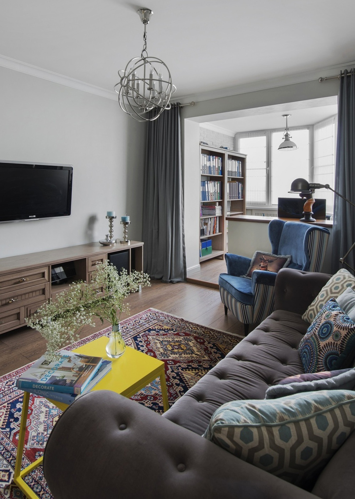 Прекрасная трешка семьи декоратора в Одинцове, 75 м² – 3-комнатные
