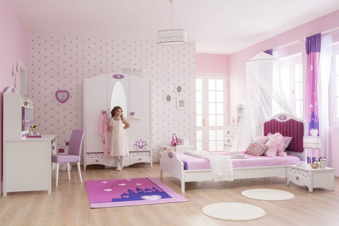 детская комната для девочки фото