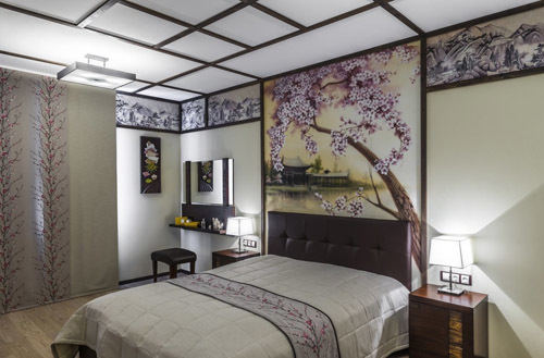 мебель для спальни в японском стиле