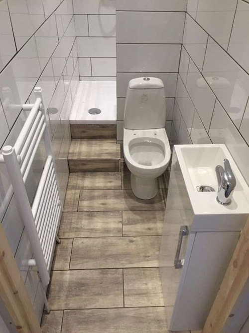 Дизайн малогабаритного туалета в хрущевке фото