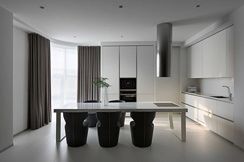 кухня в стиле минимализм фото интерьер