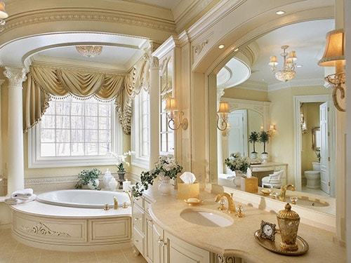 ванная комната в классическом стиле фото