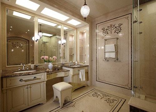 ванная комната в классическом стиле фото