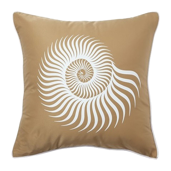 Подушка Sea Shell Mustard