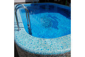 Thumb gleamy blue pool