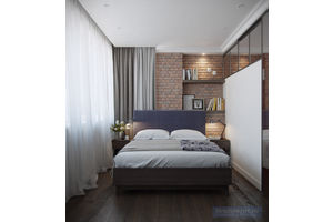 Thumb dizajn kvartiry studii s vydelennoj spalnej 11