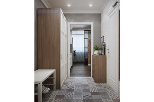 Thumb oformlenie prihozhej v kvartire studii foto 33