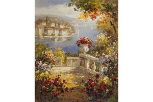 Thumb vlodarchyk kartina maslom pejzazh sredizemnomorskij vid siesta n1 av161102