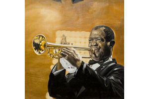 Thumb vevers kartina maslom portret zhanrovaya scena all that jazz n3 cv161202