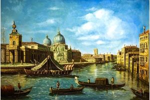 Thumb romm kartina maslom venice venecianskij pejzazh n1 ar150801