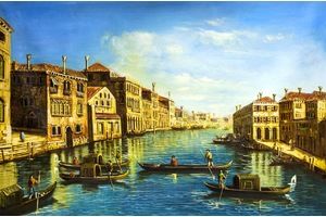 Thumb romm kartina maslom venice venecianskij pejzazh n2 ar150802