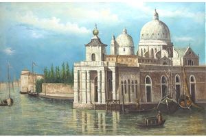 Thumb romm kartina maslom venice venecianskij pejzazh n4 ar150804